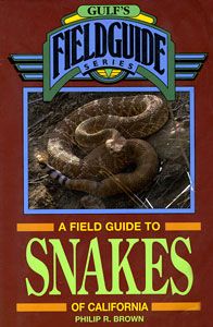 Brown, Philip R.  A Field Guide to Snakes of California. Gulf Publishing Co., 1997.
