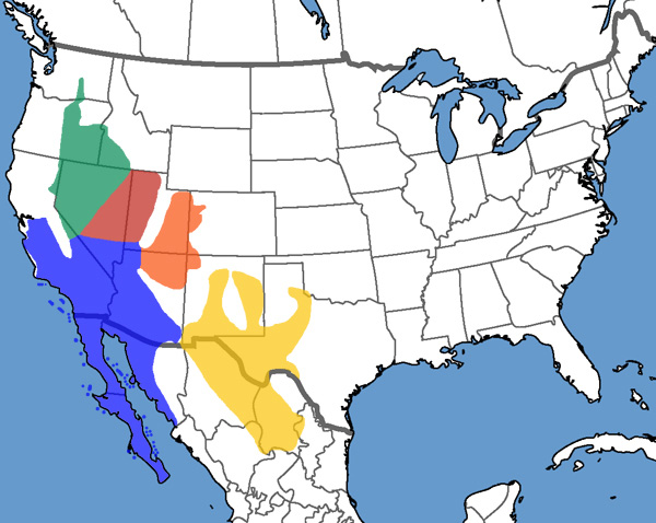 Full Species Range Map