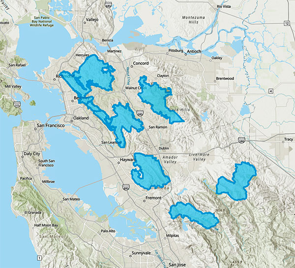Full Species Range Map