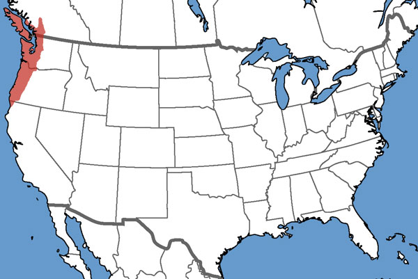Full Species Range Map