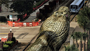 Mega Python vs. Gatoroid