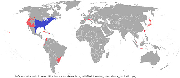 Full Species Range Map