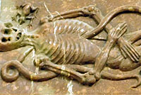 bas relief tomb