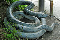 snake sculpture