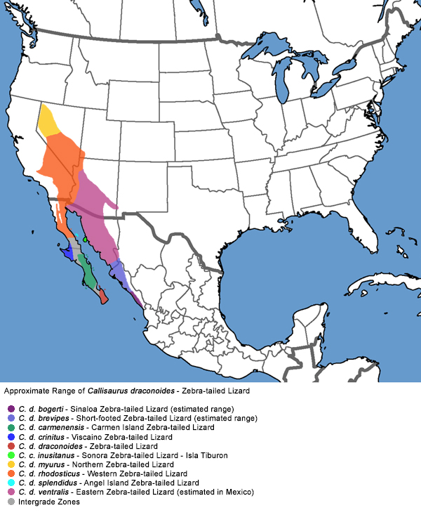 Full Species Range Map