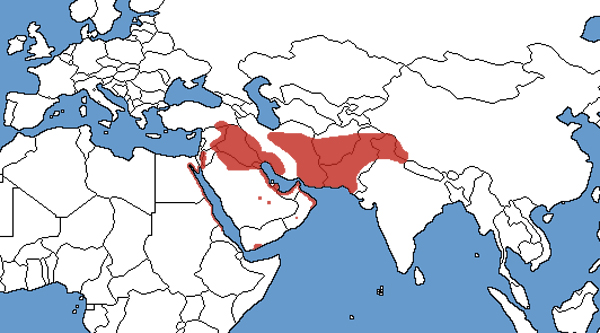 Full Species Range Map