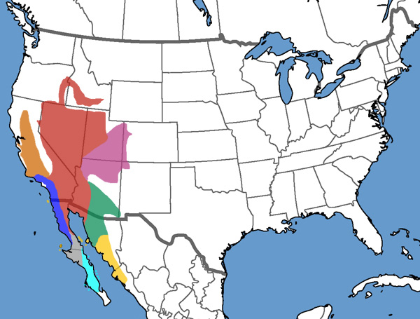 Full Species Range Map