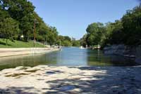 Barton Springs Salamander habitat