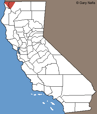 Clouded Salamander California Range Map
