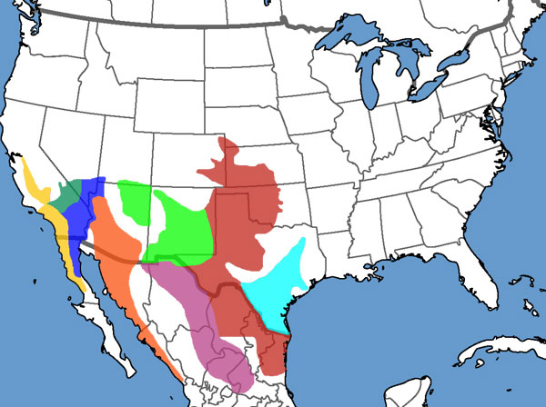 Full Species Range Map