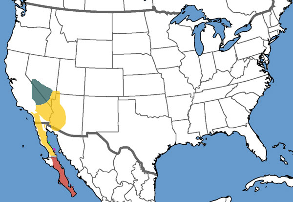 Full Species Range Map