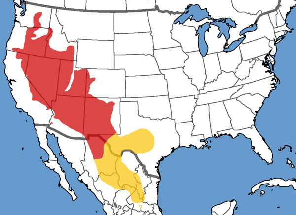 Full Species Range Map