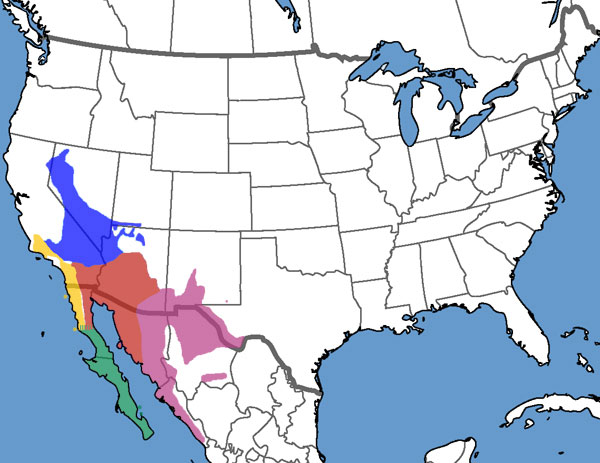 Full Species Range Map