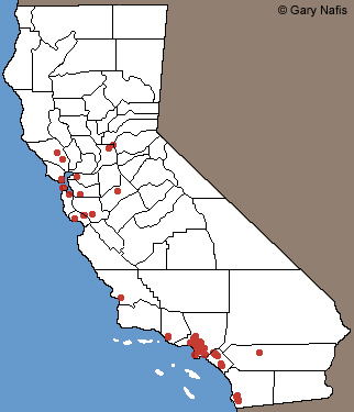 Red-eared Slider California Range Map